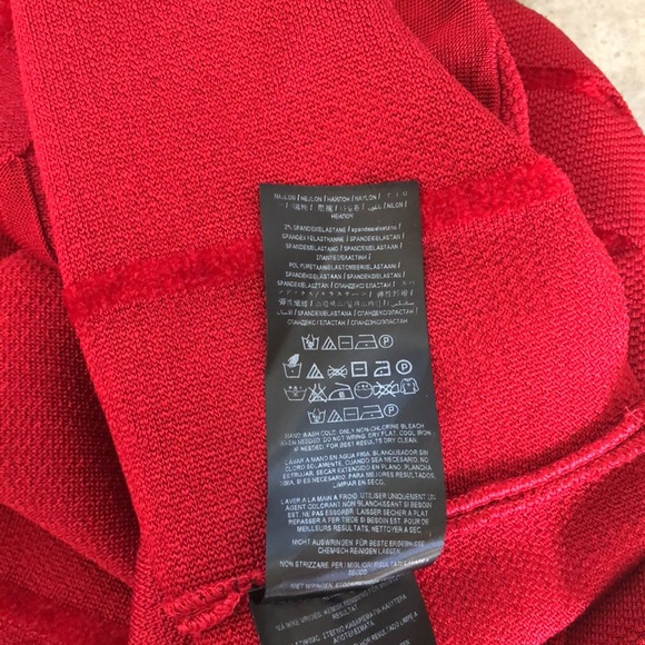 Marciano Nanci Sweater Dress RED XS - Picture 6 of 7